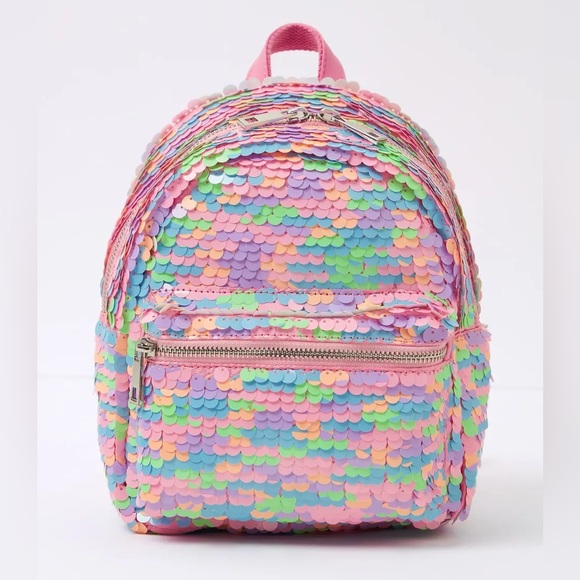 BLACKMILK Sparkle Sparkle Pastel Sequin MINI BACKPACK! - Picture 3 of 7